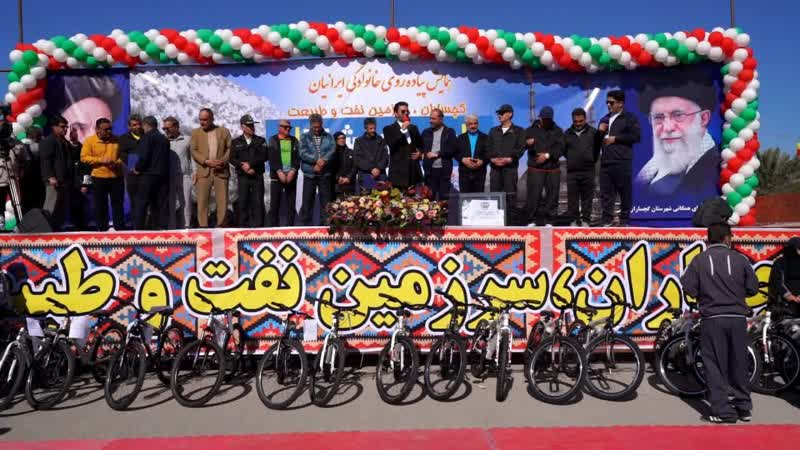 برگزاری همایش بزرگ پیاده‌روی خانوادگی در شهرستان گچساران با حضور رییس فدراسیون ورزش‌های همگانی و پخش زنده از شبکه ۳ سیما